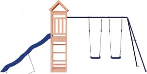 vidaXL Plac zabaw do ogrodu, lite drewno daglezjowe 7