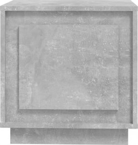 vidaXL Szafka nocna, szarość betonu, 44x35x45 cm 7