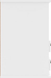 vidaXL Szafki nocne, 2 szt., białe, wysoki połysk, 43x36x60 cm 9