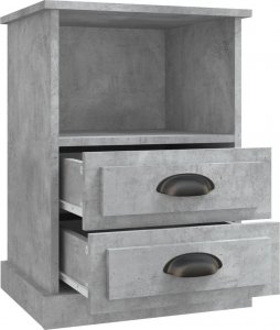 vidaXL Szafki nocne, 2 szt., szarość betonu, 43x36x60 cm 8