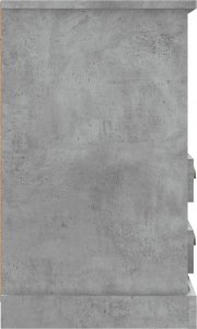vidaXL Szafki nocne, 2 szt., szarość betonu, 43x36x60 cm 9