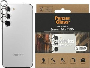 PanzerGlass Szkło hartowane na obiektyw aparatu PanzerGlass Picture Perfect Samsung Galaxy S23 / S23+ S916 0439 camera lens 1