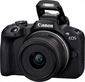 Aparat cyfrowy Canon Aparat EOS R50 BK+RF-S 18-45 IS STM 5811C013 1
