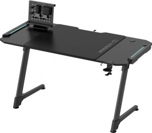 Biurko Ultradesk Space XXL V2 Czarne 144 cmx70 cm 2