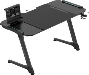 Biurko Ultradesk Space XXL V2 Czarne 144 cmx70 cm 3