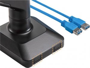 Ultradesk Uchwyt biurkowy na dwa monitory 17" - 32" (UD-BRAN-DB) 5