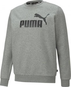 Puma Bluza męska PUMA ESS BIG LOGO CREW FL MEDIUM GRAY HEATHER S 1