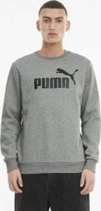 Puma Bluza męska PUMA ESS BIG LOGO CREW FL MEDIUM GRAY HEATHER XL 3