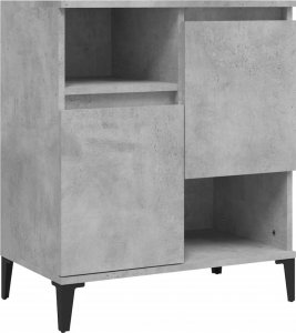 vidaXL Komody, 2 szt., szarość betonu, 60x35x70 cm 5