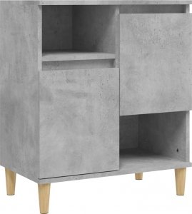 vidaXL Komoda, szarość betonu, 60x35x70 cm 2