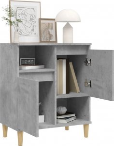 vidaXL Komoda, szarość betonu, 60x35x70 cm 4