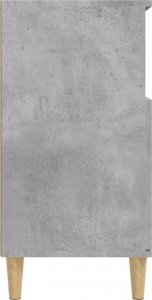 vidaXL Komoda, szarość betonu, 60x35x70 cm 7