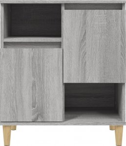 vidaXL Komoda, szary dąb sonoma, 60x35x70 cm, materiał drewnopochodny 5