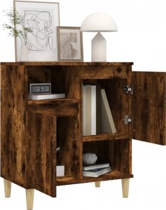 vidaXL Komoda, przydymiony dąb, 60x35x70 cm 3