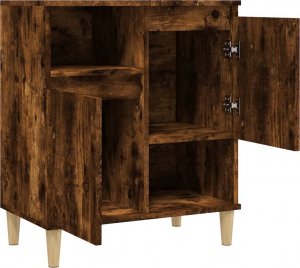 vidaXL Komoda, przydymiony dąb, 60x35x70 cm 4