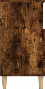 vidaXL Komoda, przydymiony dąb, 60x35x70 cm 6