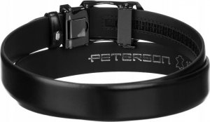 Peterson Skórzany pasek męski z automatyczną klamrą Długość paska 90 4