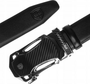 Peterson Skórzany pasek męski z automatyczną klamrą Długość paska 90 5