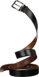 Peterson męski pasek z prawdziwej skóry Peterson PTN RB35 MET BLACK-BROWN NoSize 7