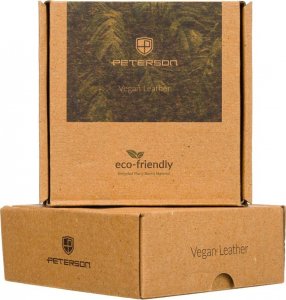 Peterson męski pasek z prawdziwej skóry Peterson PTN RB35 MET BLACK-BROWN NoSize 8