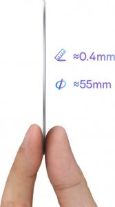 Baseus Pierścień magnetyczny Halo MagSafe czarny 2szt. 10