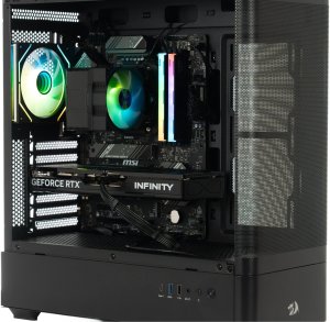 Komputer Game X G100, Core i5-14400F, 32 GB, RTX 5060, 1 TB M.2 PCIe Windows 11 Pro 3