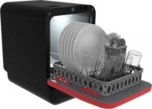 Zmywarka Daan Tech Kompaktowa mini zmywarka stołowa Bob Daan Tech (czarno- czerwona) 2