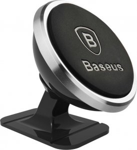 Baseus Baseus Magnetyczny uchwyt samochodowy do telefonu (srebrny) 1