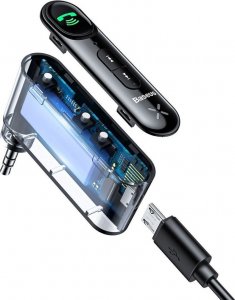 Adapter bluetooth Baseus Transmiter Bluetooth AUX BSBA-02 (Overseas Edition) - czarny 5