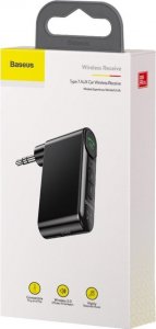 Adapter bluetooth Baseus Transmiter Bluetooth AUX BSBA-02 (Overseas Edition) - czarny 6