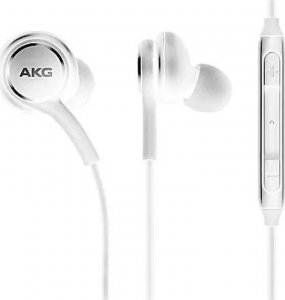 Słuchawki Samsung Słuchawki Stereo Samsung AKG GH59-14984A 3,5 mm Białe 1