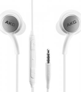 Słuchawki Samsung Słuchawki Stereo Samsung AKG GH59-14984A 3,5 mm Białe 3
