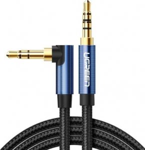 Kabel Ugreen Jack 3.5mm - Jack 3.5mm 1.5m czarny (60180) 1