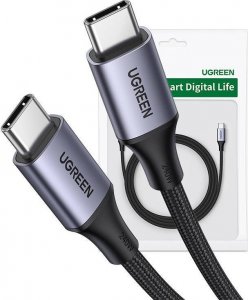 Kabel USB Ugreen USB-C - USB-C 1 m Szary (15311) 1