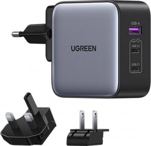 Ładowarka Ugreen Ładowarka sieciowa Ugreen Nexode, 2x USB-C + USB, 65W 1