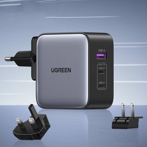 Ładowarka Ugreen Ładowarka sieciowa Ugreen Nexode, 2x USB-C + USB, 65W 8