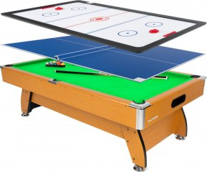 Thunder Stół bilardowy z nakładką cymbergaj/ping pong Thunder 9FT - BOLD-BEIGE 1