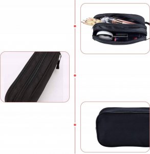 Piórnik Piórnik Dwukomorowy duży Saszetka Kosmetyczka 4