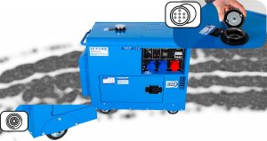 Agregat Thunder AGREGAT PRĄDOTWÓRCZY THUNDER DIESEL 5,5KW 6