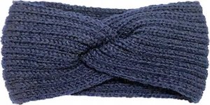 Opaska do włosów zimowa gruba szeroka węzeł turban 1