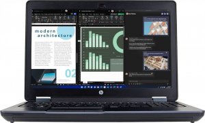 Laptop HP Zbook 15 G2 i7-4710MQ 16GB 512GB FullHD IPS Nvidia Quadro K1100M DVD Windows 10 Pro 1