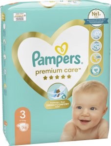Pampers Pieluszki Premium Care 3, 6-10 kg, 78 szt. 1