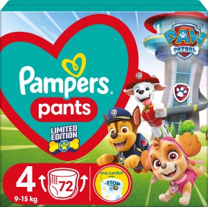 Pampers Pieluchy Baby-Dry 4, 9-15 kg, 72 szt. 2
