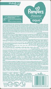 Pampers Chusteczki nawilżane Harmonie Aqua 0% plastiku 24x48 szt. 2