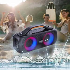 Głośnik Manta Głośnik przenośny bluetooth Manta SPK216 X-BASS TWS Asystent głosowy 40W 2