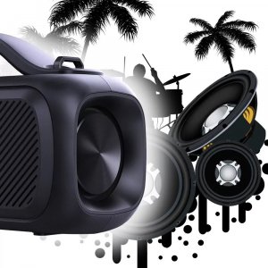 Głośnik Manta Głośnik przenośny bluetooth Manta SPK216 X-BASS TWS Asystent głosowy 40W 4