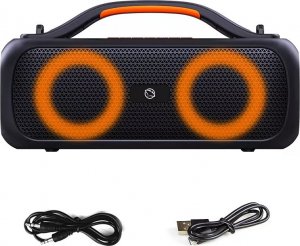 Głośnik Manta Głośnik przenośny bluetooth Manta SPK216 X-BASS TWS Asystent głosowy 40W 9