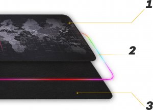 Podkładka Retoo RGB XXL 13