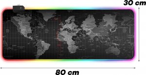 Podkładka Retoo RGB XXL 16