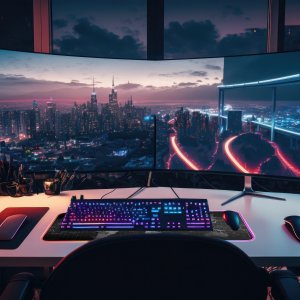 Podkładka Retoo RGB XXL 5